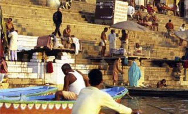 P G On Ganges Varanasi Ngoại thất bức ảnh